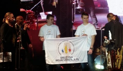 Koncert charytatywny Golec uOrkiestra na 17 Zjeździe Polskiego Towarzystwa Diabetologicznego w Kielcach na rzecz MOJACUKRZYCA.PL - Towarzystwa Pomocy Dzieciom i Młodzieży z Cukrzycą.